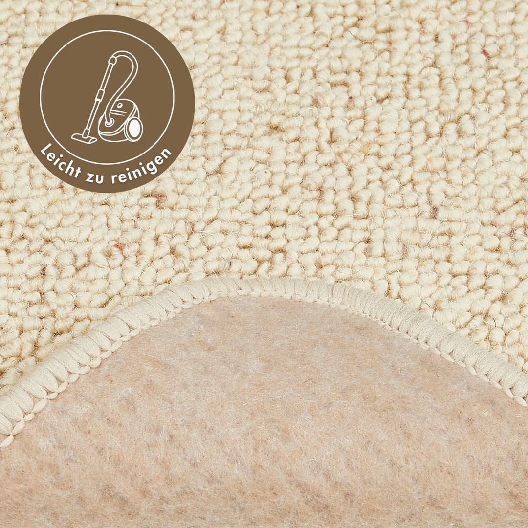 LUXOR living Wollteppich Sheffield | Beige