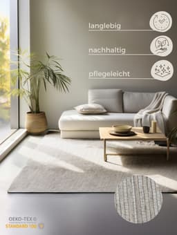 HANSE Home Teppich Dhaka | Beige