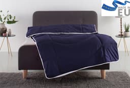 OTTO home Microfaserbettdecke Microlux | Blau