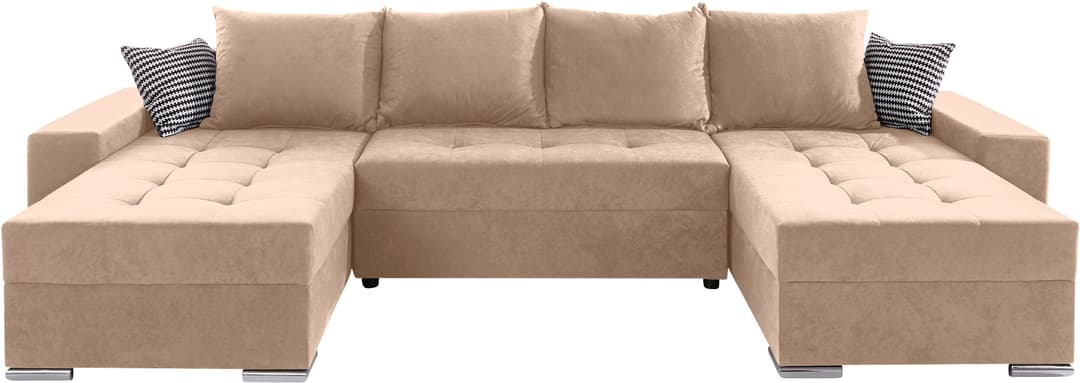 COLLECTION AB Wohnlandschaft Josy XL U-Form | Beige