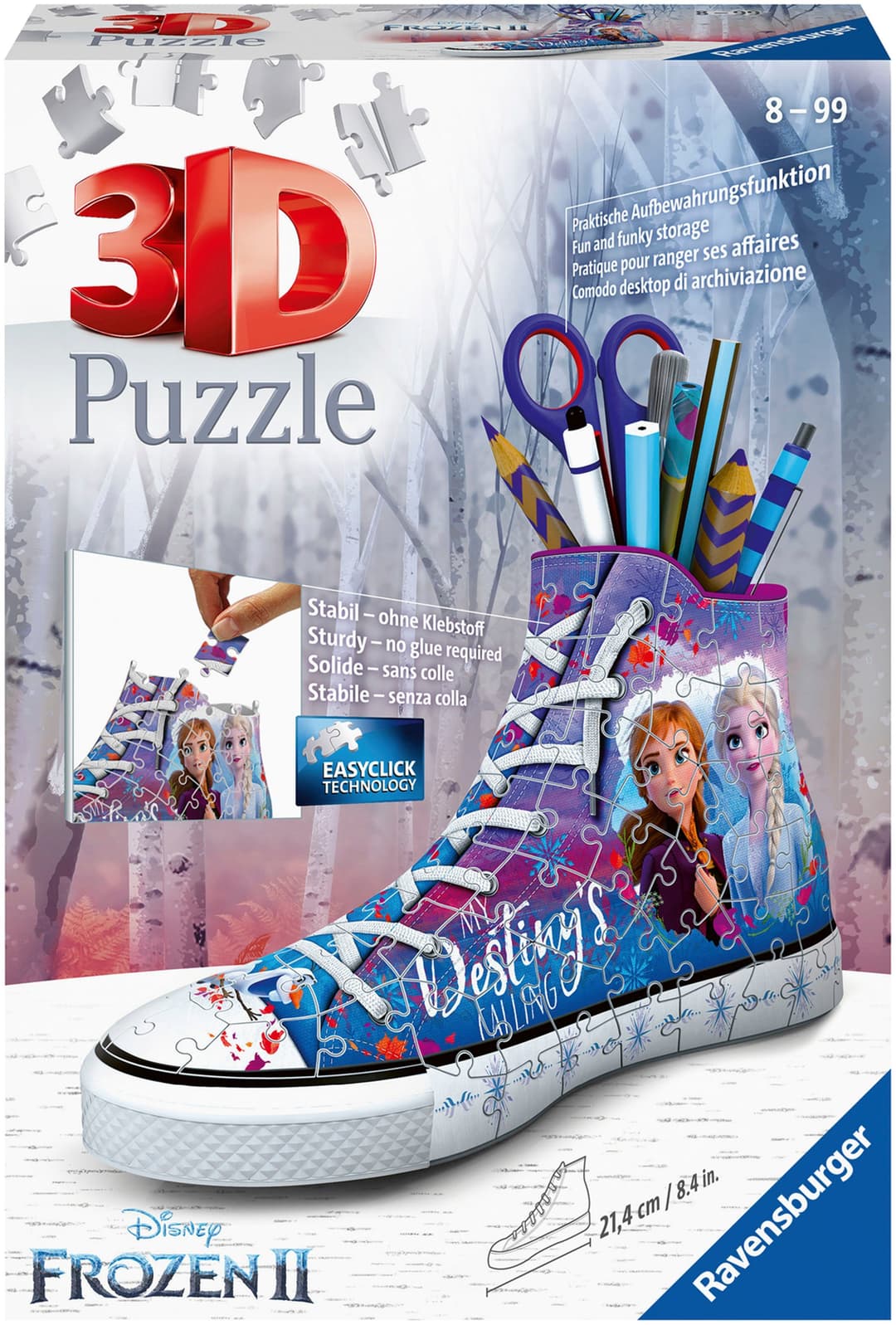 Ravensburger 3D-Puzzle Disney Frozen II Sneaker | Mehrfarbig