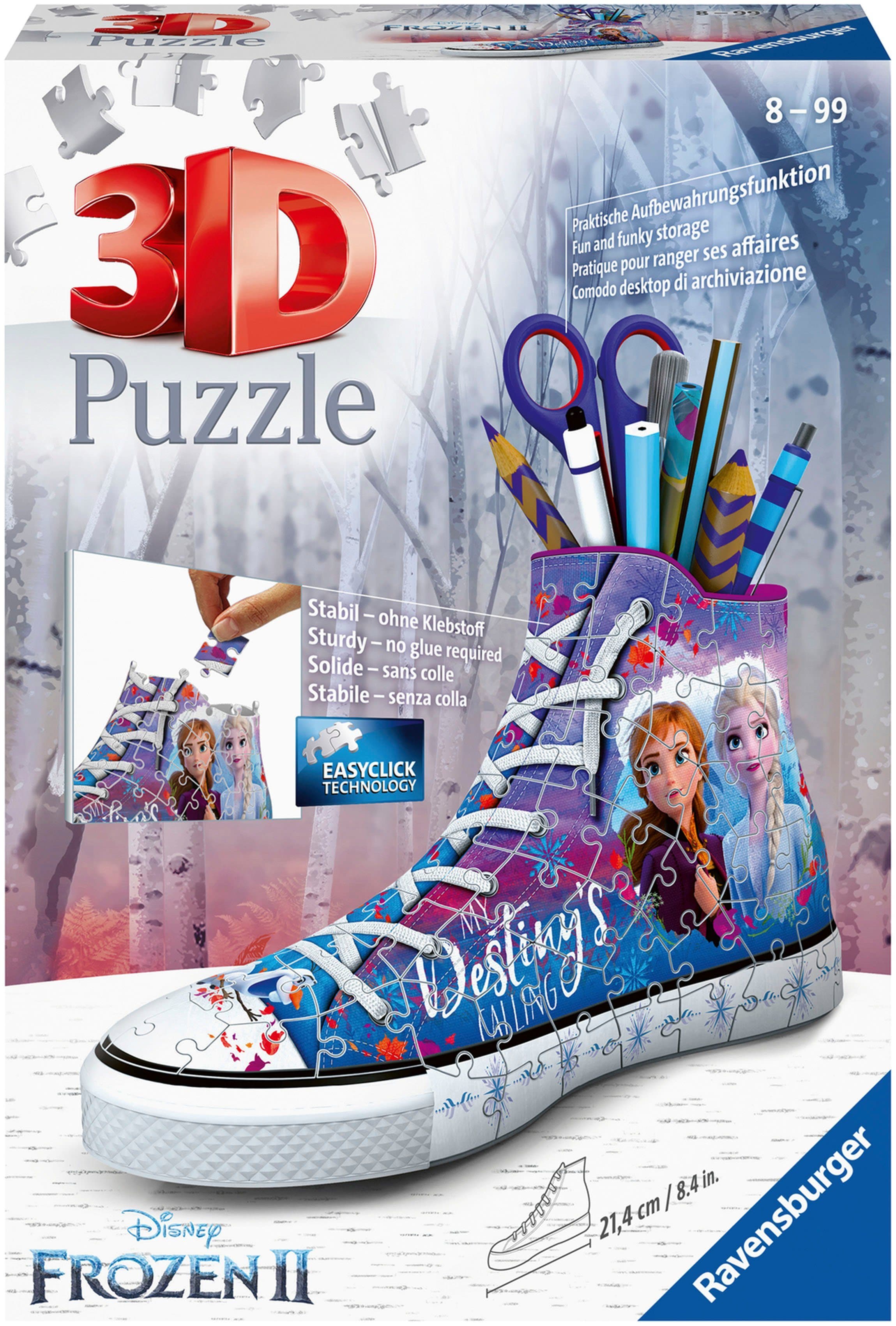 Ravensburger 3D-Puzzle Disney Frozen II Sneaker | Mehrfarbig