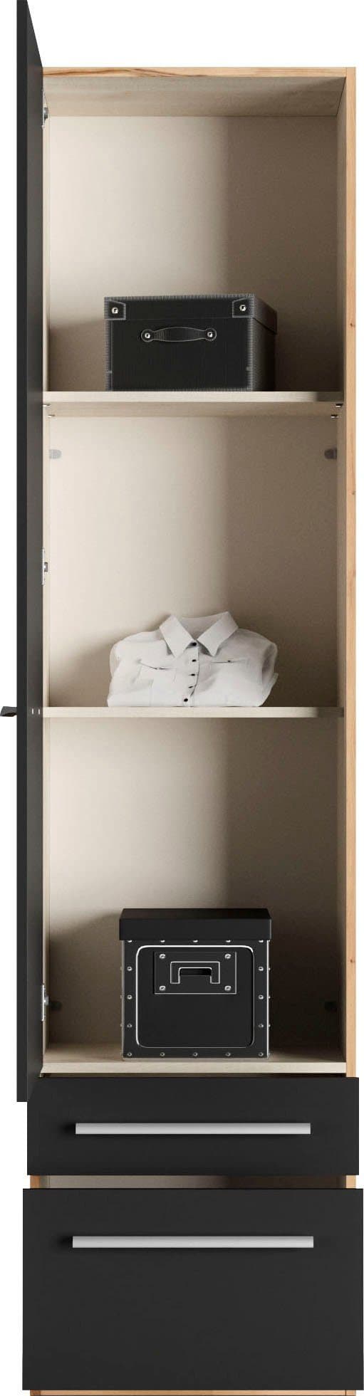 priess Kleiderschrank Barcelona | Braun