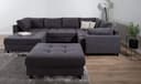 COLLECTION AB Wohnlandschaft Toni U-Form | Grau