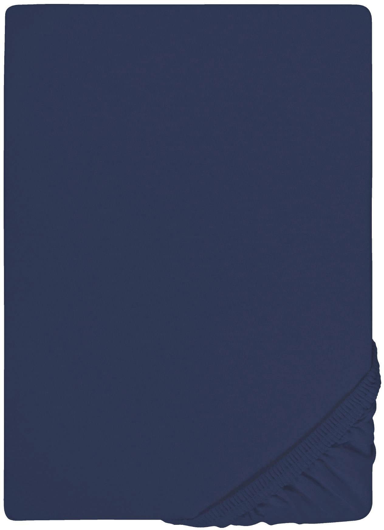 Biberna Spannbettlaken THEA | Blau