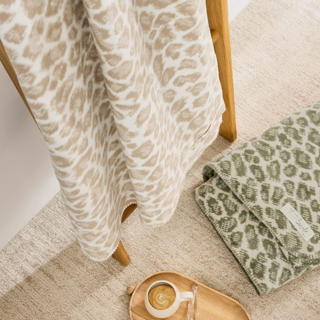 s.Oliver Wohndecke Leo Love | Braun