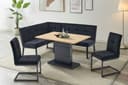 OTTO home Eckbank Geranie | Schwarz 2