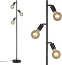 Briloner Leuchten Stehlampe KUGLO | Schwarz 2