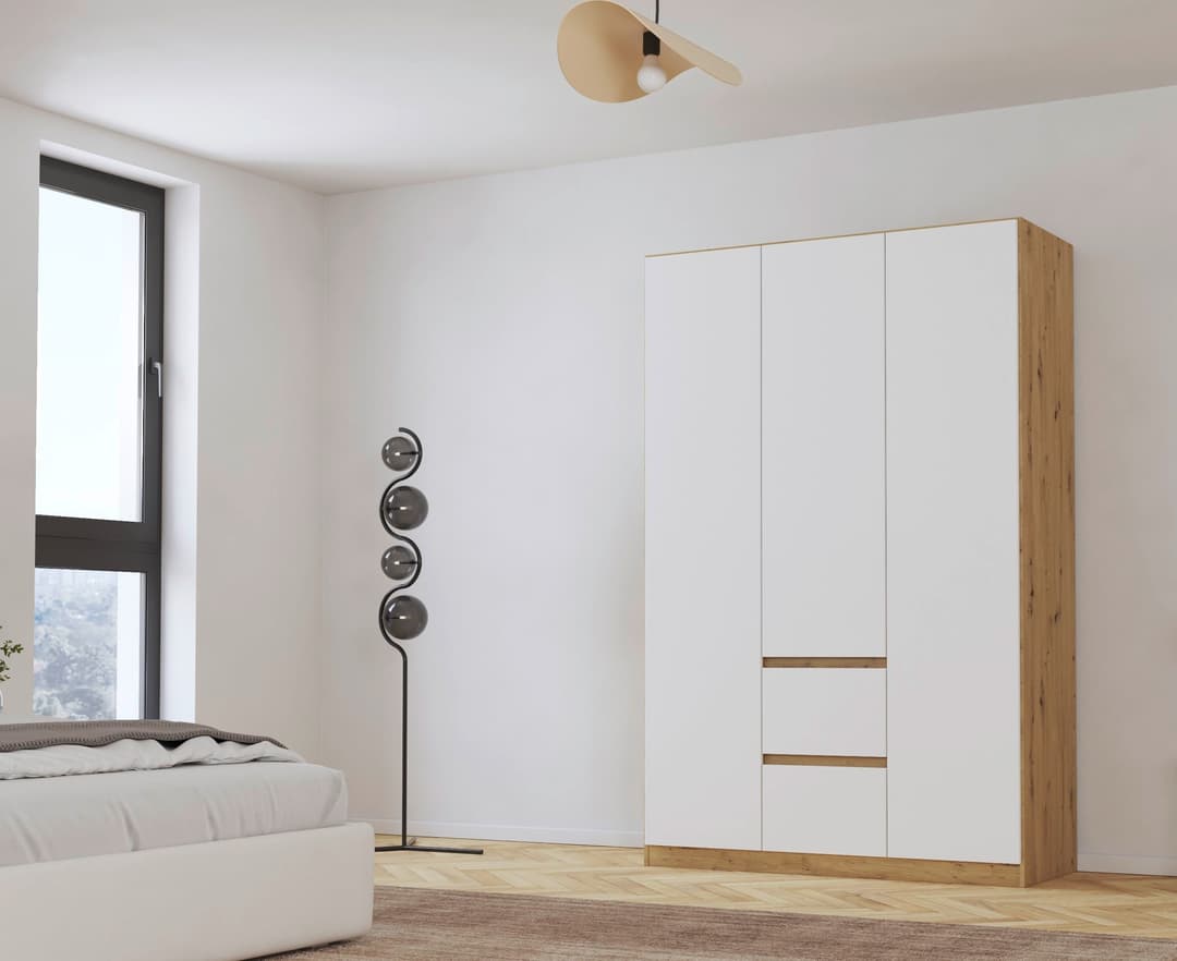 rauch Drehtürenschrank MAINZ | Holztöne