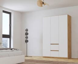 rauch Drehtürenschrank MAINZ | Holztöne