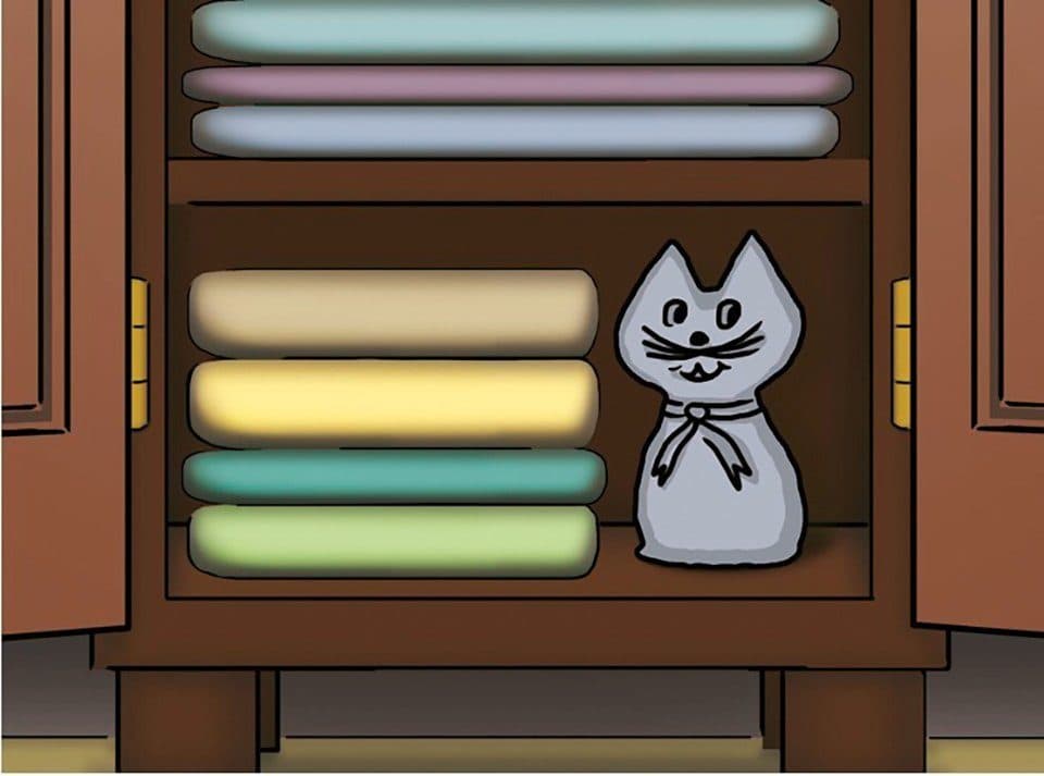 Wenko Luftentfeuchter Katze | Grau