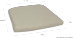 GO-DE Sitzkissen Selina | Beige
