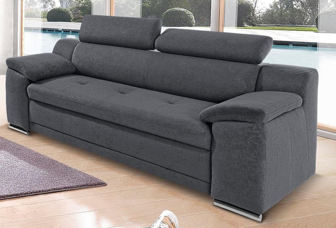 sit&more 3-Sitzer Andiamo | Grau