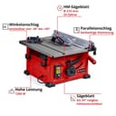 Einhell Tischkreissäge TC-TS 8 | Rot 3