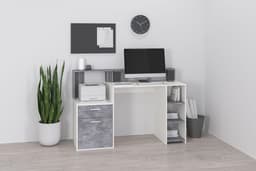 FMD Regal-Schreibtisch Bolton | Mehrfarbig
