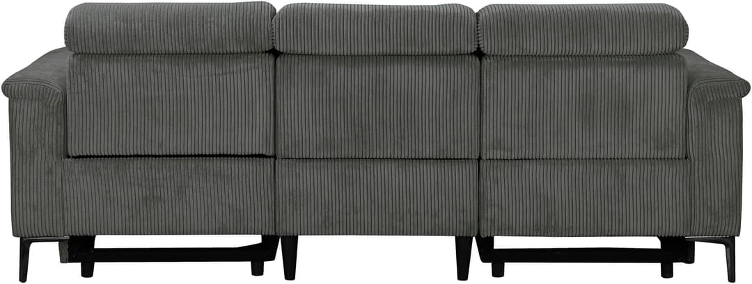 OTTO home 3-Sitzer LUND Cord | Grau