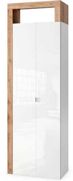 welltime Hochschrank Hamburg | Weiß