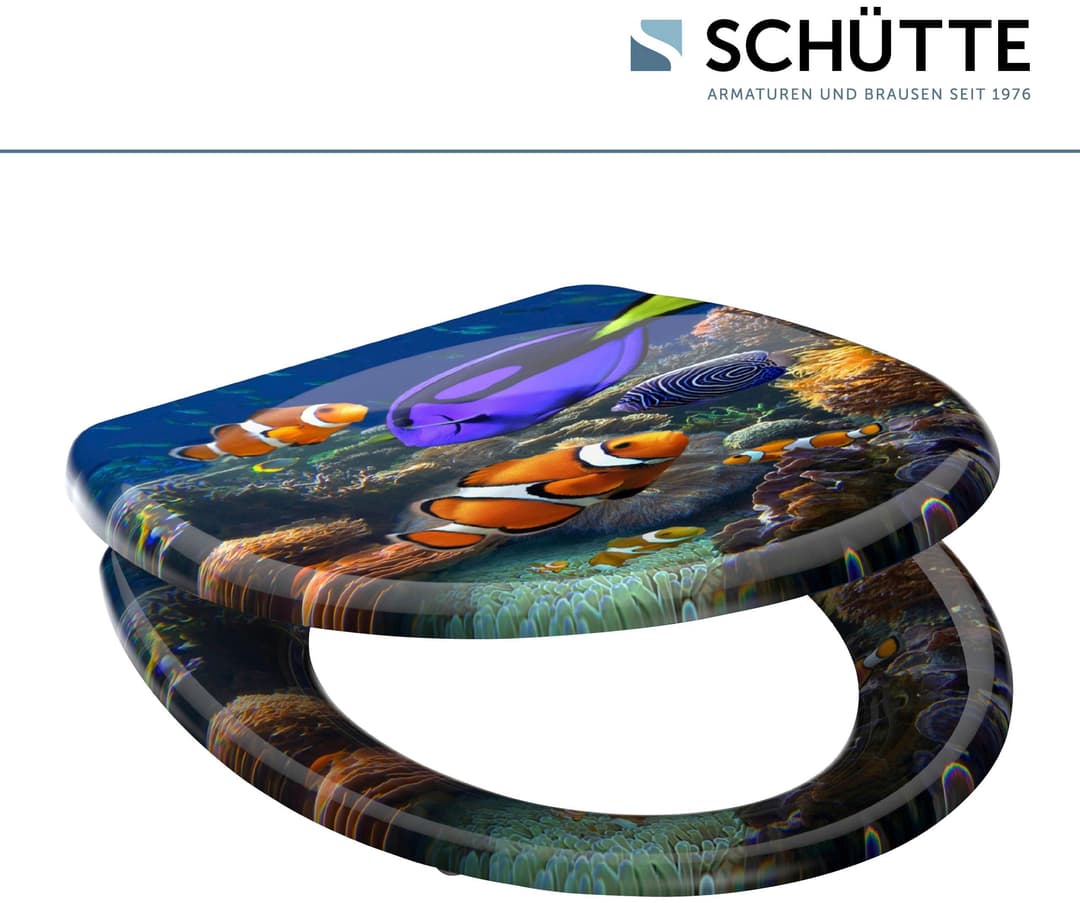 Schütte WC-Sitz SEA LIFE | Mehrfarbig
