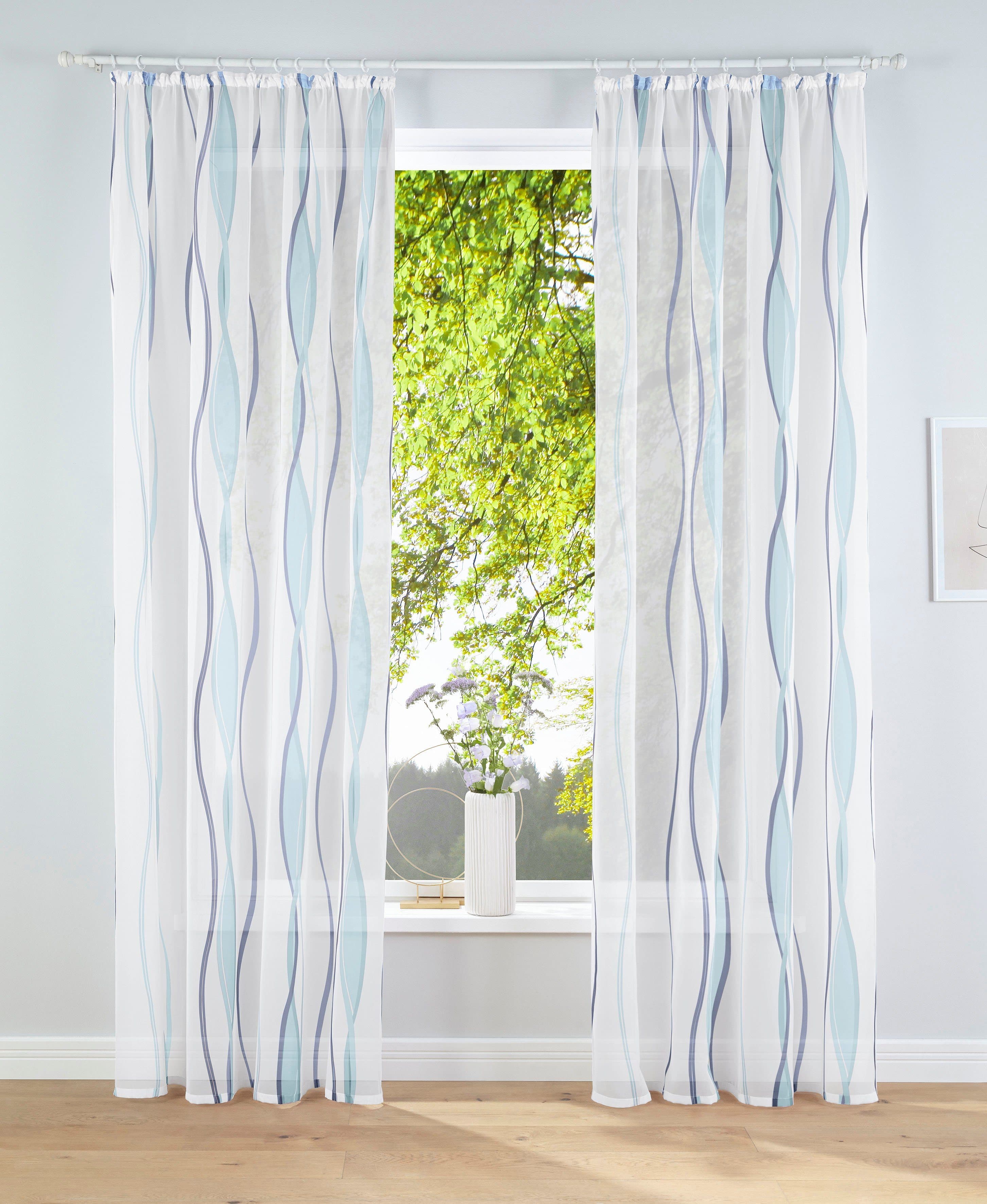 OTTO home Gardine Dimona | Mehrfarbig