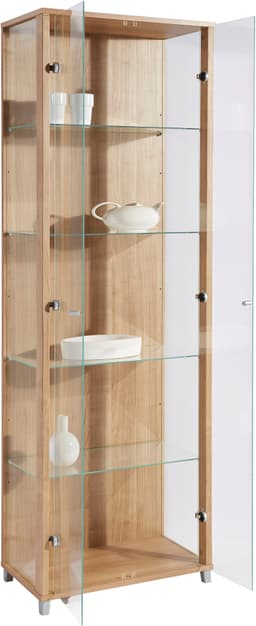 fif möbel Vitrine OPTIMA | Braun