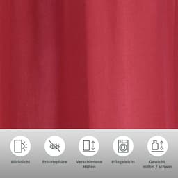 OTTO home Vorhang Raja | Rot