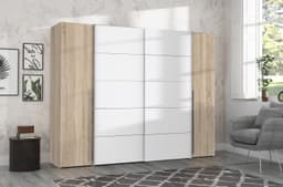 FORTE Kleiderschrank Narago | Holztöne