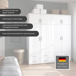 rauch Kleiderschrank KEMI | Weiß