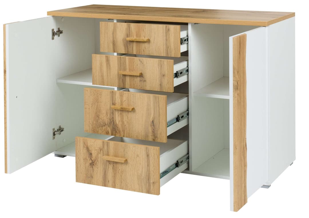 Home affaire Kommode Fabella | Mehrfarbig
