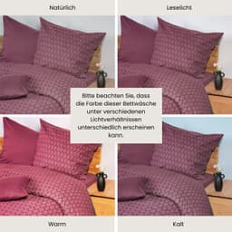 Schiesser Bettwäsche Drops | Rosa