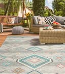 merinos Teppich Salsa Outdoor 54509 | Grau
