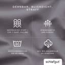 Schlafgut Spannbettlaken PURE TOPPER | Grau 3