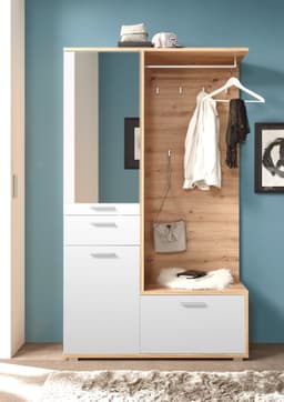 HBZ Entra Garderobe | Holztöne