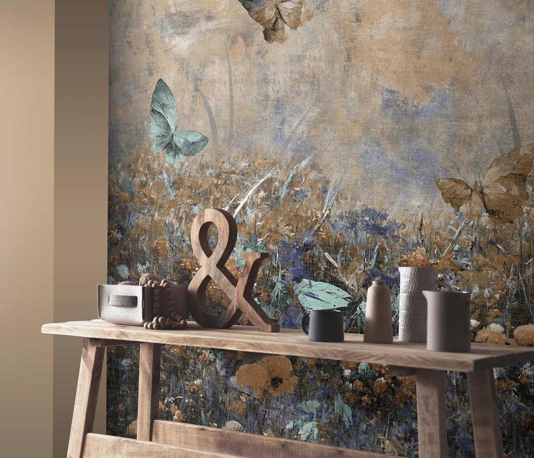 Fashion for walls Fototapete Magic Meadow | Beige