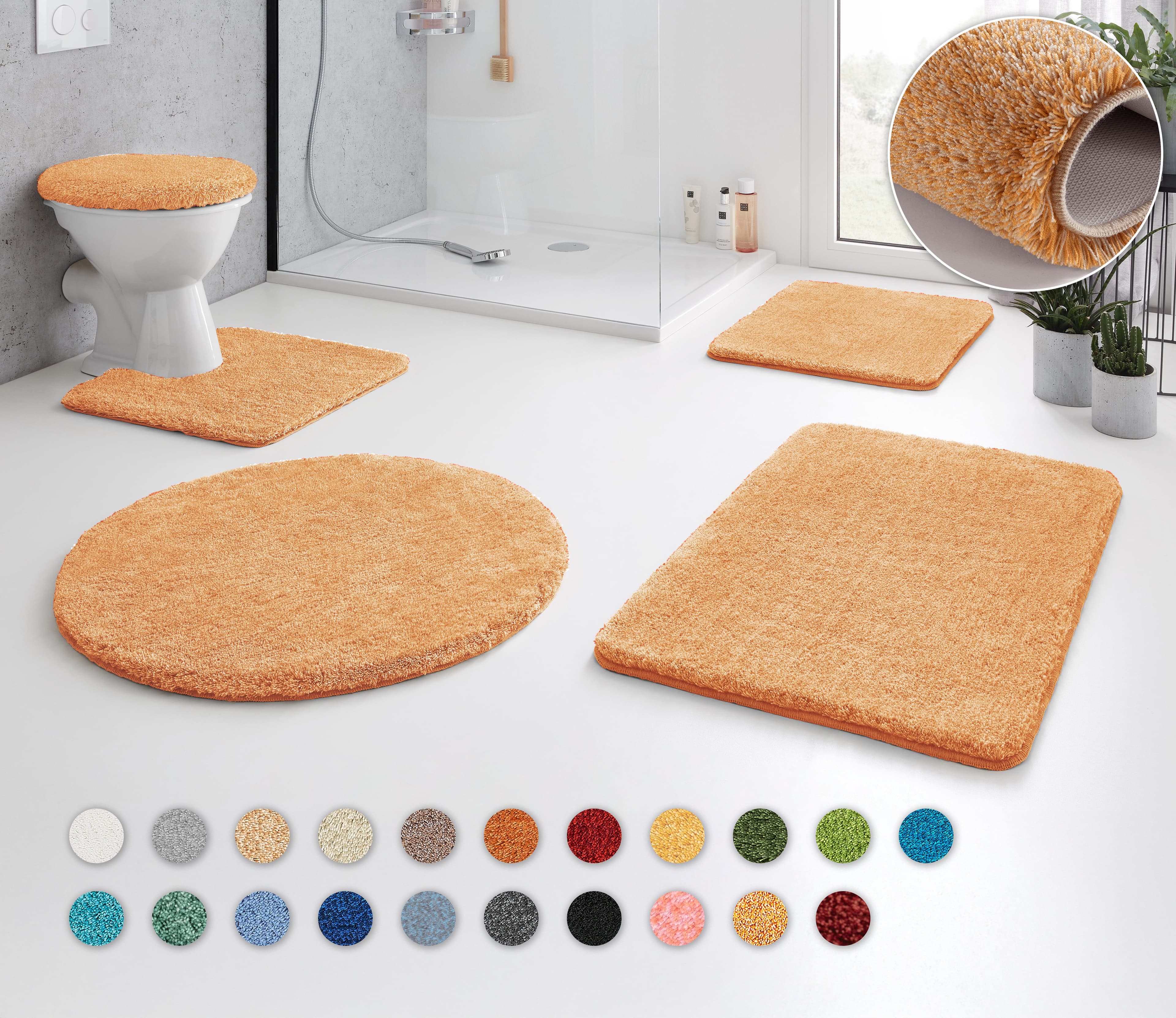 Kleine Wolke Badematte RELAX | Orange