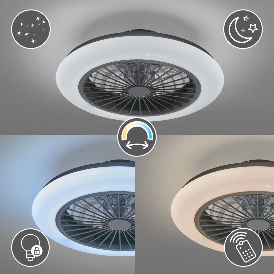 Reality Leuchten LED Deckenleuchte Stralsund | Weiß