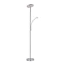 JUST LIGHT Stehlampe HANS | Silber