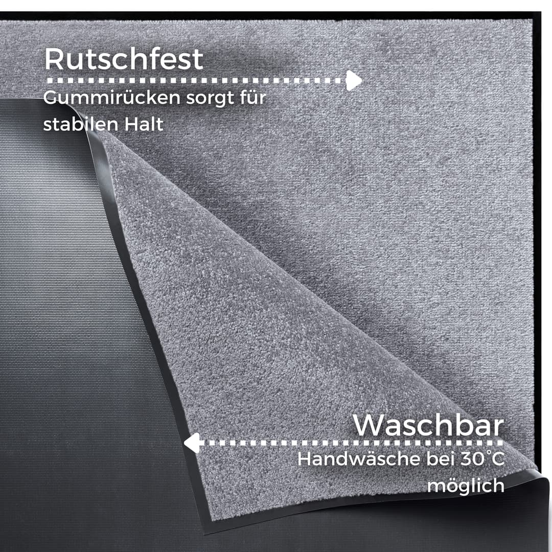 HANSE Home Fußmatte Triton | Grau