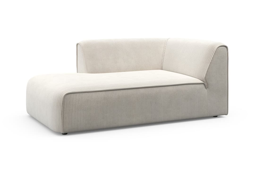 OTTO home Merid Chaiselongue Ottomane | Beige