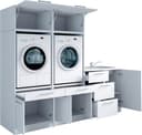 Laundreezy Mehrzweckschrank-Set | Weiß 3