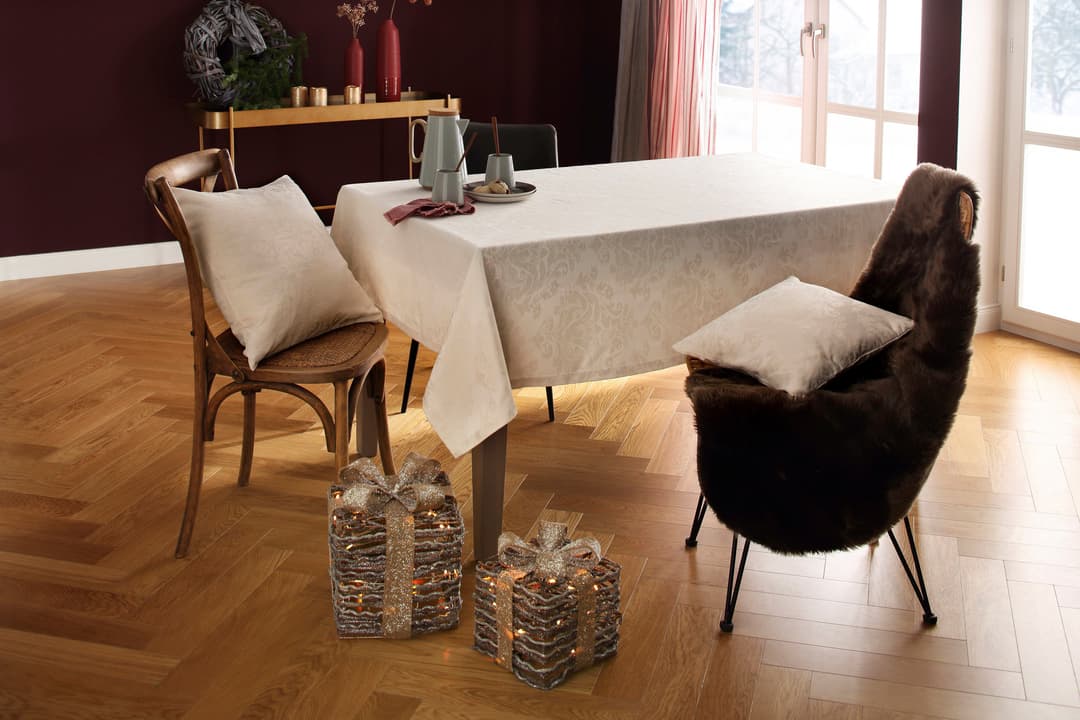 Dreams Tischdecke Ornament | Beige