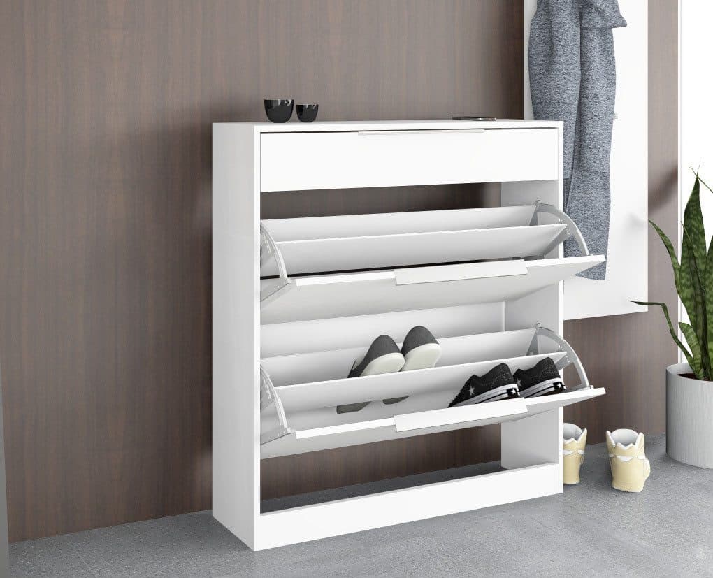 borchardt Möbel Schuhschrank Oliva | Weiß