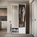 Home affaire Garderobenschrank DINO Kompaktgarderobe | Weiß 2