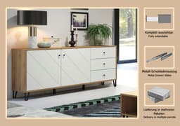 Places of Style Sideboard Tarragona | Holztöne