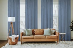 Home Basics Gardine SOFTY | Blau