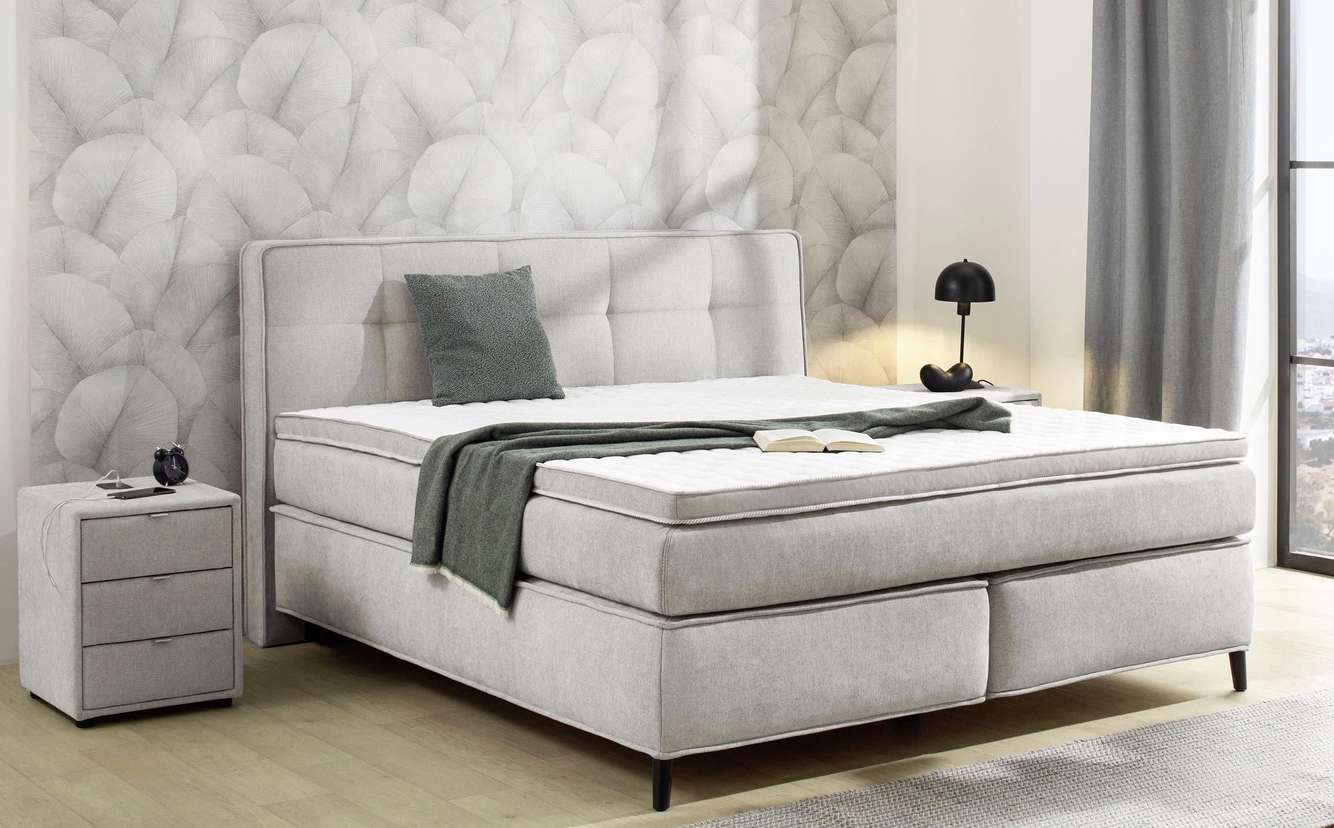 Jockenhöfer Gruppe Boxspringbett Capello | Grau