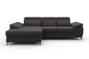sit&more Ecksofa Cabrio L-Form | Braun 2