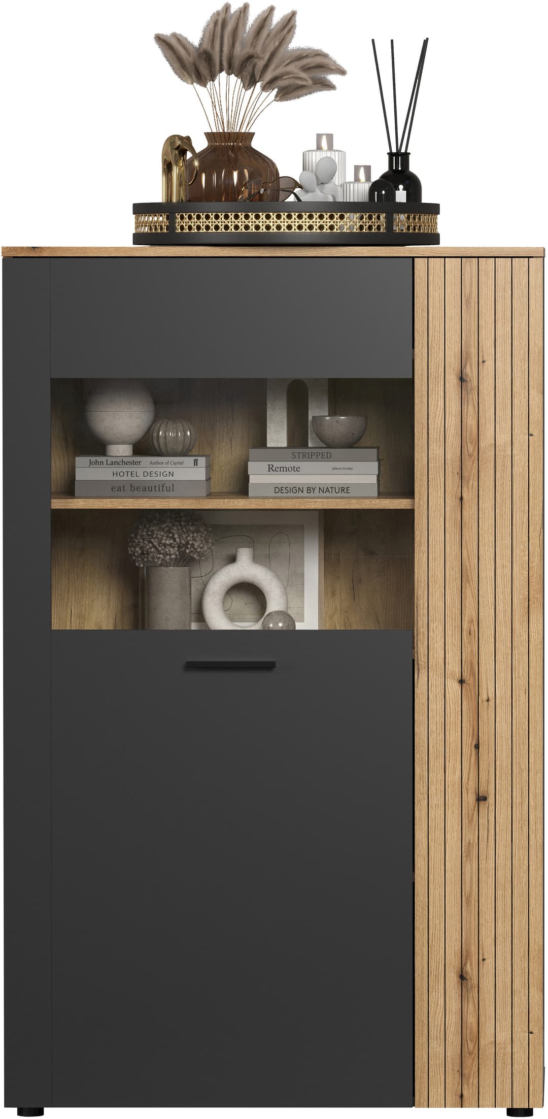 INOSIGN Highboard Estepona | Holztöne