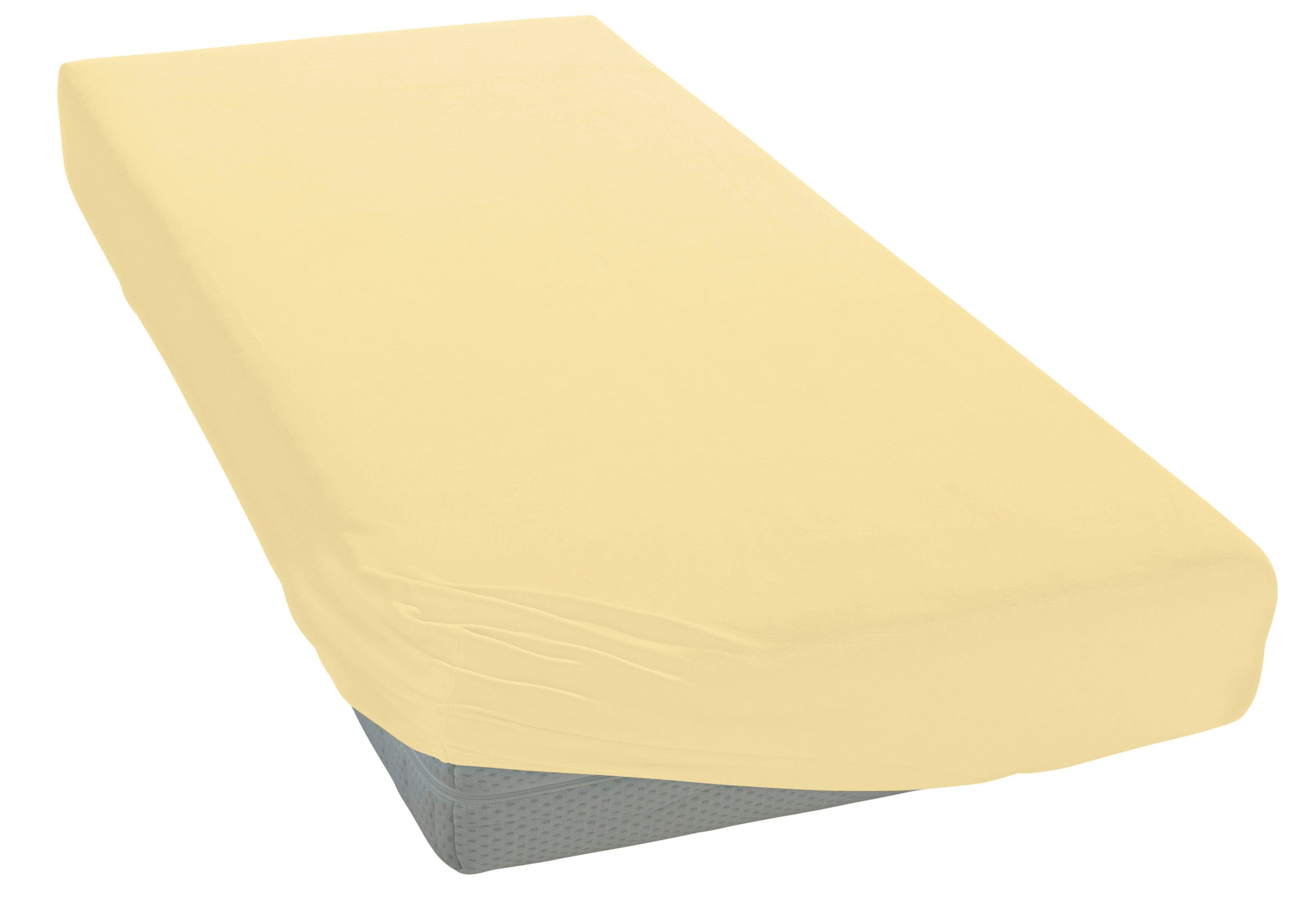 OTTO home Spannbettlaken | Gelb