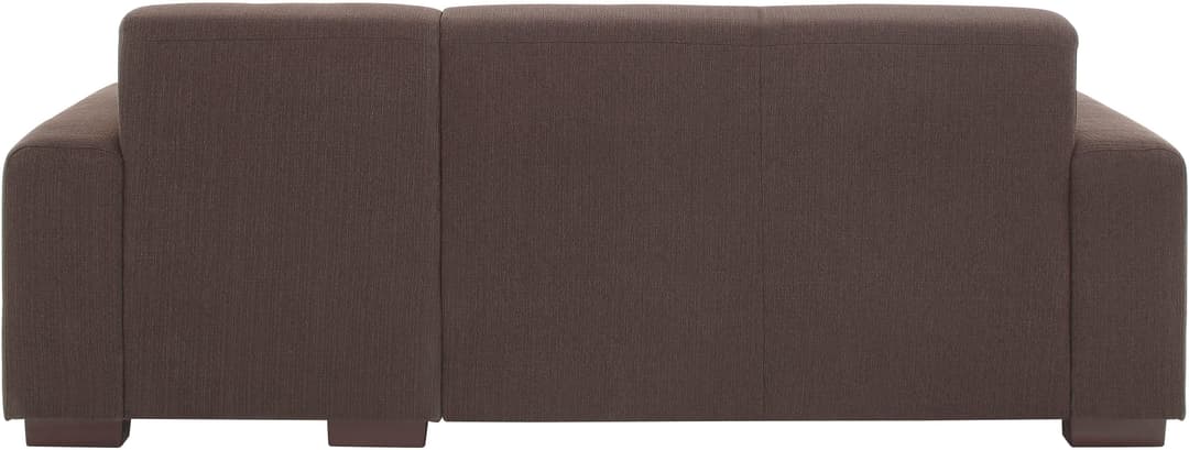 Home affaire Ecksofa BORNHOLM L-Form | Braun