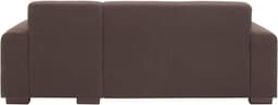 Home affaire Ecksofa BORNHOLM L-Form | Braun